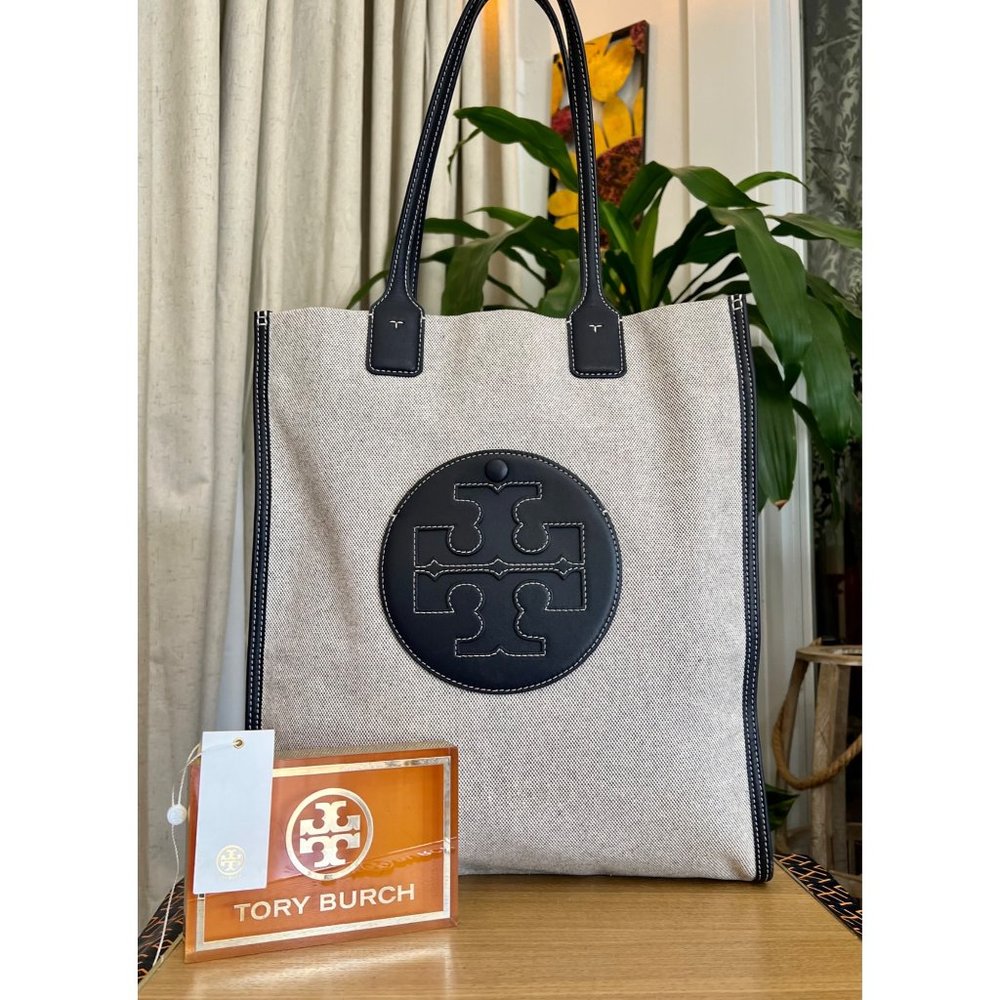 COPY - ♦️♦️  TORY BURCH AUTHENTIC BLUE ELLA RETANGLE TOTE ♦️♦️